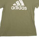 ADIDAS Mens T-Shirt Green S