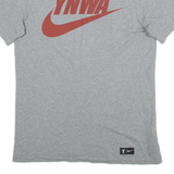 NIKE Mens T-Shirt Grey S