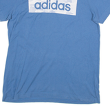 ADIDAS Mens T-Shirt Blue M