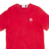 ADIDAS Mens T-Shirt Red S