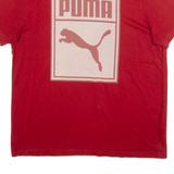 PUMA Mens T-Shirt Red XL