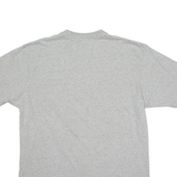 CARHARTT Tall Mens T-Shirt Grey Crew Neck L