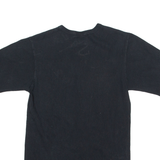 CHAMPION Mens T-Shirt Black Crew Neck S