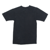 CHAMPION Mens T-Shirt Black Crew Neck S