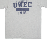 CHAMPION UWEC Mens T-Shirt Grey USA Crew Neck XL