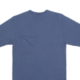 CHAMPION Mens T-Shirt Blue Crew Neck S