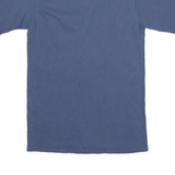 CHAMPION Mens T-Shirt Blue Crew Neck S