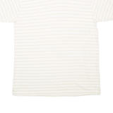 CHAPS RALPH LAUREN Striped Mens T-Shirt Cream V-Neck XL
