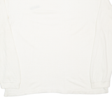 CHAPS RALPH LAUREN Mens T-Shirt Cream Long Sleeve V-Neck XL