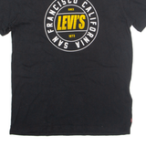 LEVI'S San Francisco Mens T-Shirt Black USA M