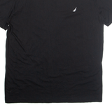 NAUTICA Mens T-Shirt Black 2XL