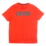 PUMA Mens T-Shirt Red L