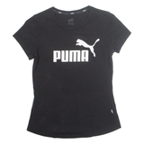 PUMA Womens T-Shirt Black XS