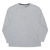 THE NORTH FACE Womens T-Shirt Grey Long Sleeve M