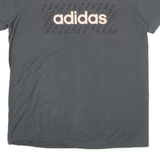 ADIDAS Womens T-Shirt Grey M