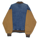 DUBROOKE Appleton Papers Inc Mens Bomber Jacket Blue 90s USA L