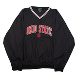 NCAA Ohio State Buckeyes Mens Pullover Jacket Black USA 2XL