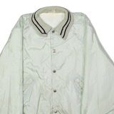 BIRDIE Cascade County K-9 Academy Mens Bomber Jacket Grey Nylon 80s USA M