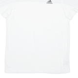 ADIDAS Mens T-Shirt White XXS