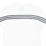 ADIDAS Mens T-Shirt White XXS