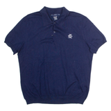 RALPH LAUREN Mens Polo Shirt Blue L