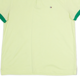 TOMMY HILFIGER Mens Polo Shirt Green M