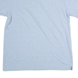 CHAPS Mens Polo Shirt Blue Striped L