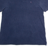 TOMMY HILFIGER Mens Polo Shirt Blue XL