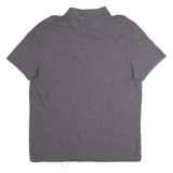 CALVIN KLEIN Mens Polo Shirt Grey XL