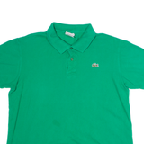 LACOSTE Mens Polo Shirt Green M