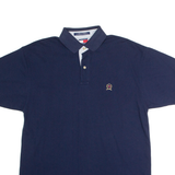 TOMMY HILFIGER Mens Polo Shirt Blue M