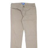 ADIDAS Mens Trousers Grey Slim Straight W33 L34