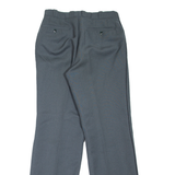 Workwear Mens Trousers Grey Relaxed Straight W28 L32