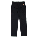 DICKIES Cargo Workwear Womens Trousers Black Slim Straight W29 L30