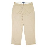POLO RALPH LAUREN Chino Mens Trousers Beige Regular Tapered W36 L30