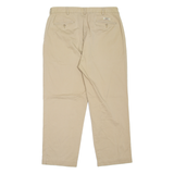 POLO RALPH LAUREN Chino Mens Trousers Beige Regular Tapered W36 L30