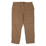 COS Womens Trousers Brown Regular Tapered Wool W34 L26