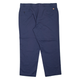 DICKIES 874 Workwear Mens Trousers Blue Regular Straight W42 L30