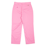 DICKIES Workwear Womens Trousers Pink Regular Straight W30 L26