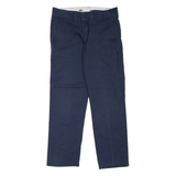 DICKIES Workwear Womens Trousers Blue Slim Tapered W30 L30