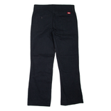 DICKIES Workwear Womens Trousers Black Regular Bootcut W30 L28