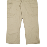 DICKIES Cargo Workwear Mens Trousers Beige Loose Straight W36 L30
