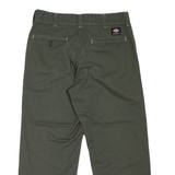 DICKIES Skateboarding Mens Trousers Green Regular Straight W30 L24