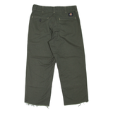 DICKIES Skateboarding Mens Trousers Green Regular Straight W30 L24