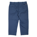 DICKIES Workwear Mens Trousers Blue Relaxed Tapered W40 L26