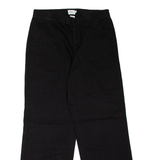 CALVIN KLEIN JEANS Womens Trousers Black Loose Straight W30 L27