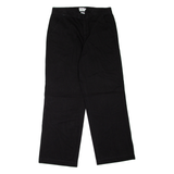 CALVIN KLEIN JEANS Womens Trousers Black Loose Straight W30 L27