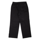 CALVIN KLEIN JEANS Womens Trousers Black Loose Straight W30 L27