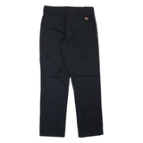 DICKIES Workwear Womens Trousers Black Slim Tapered W31 L30