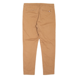 KANGOL Chino Mens Trousers Beige Slim Tapered W34 L30